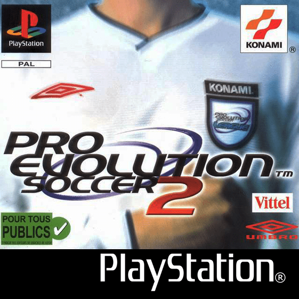 Pro Evolution Soccer 2 box art for Playstation